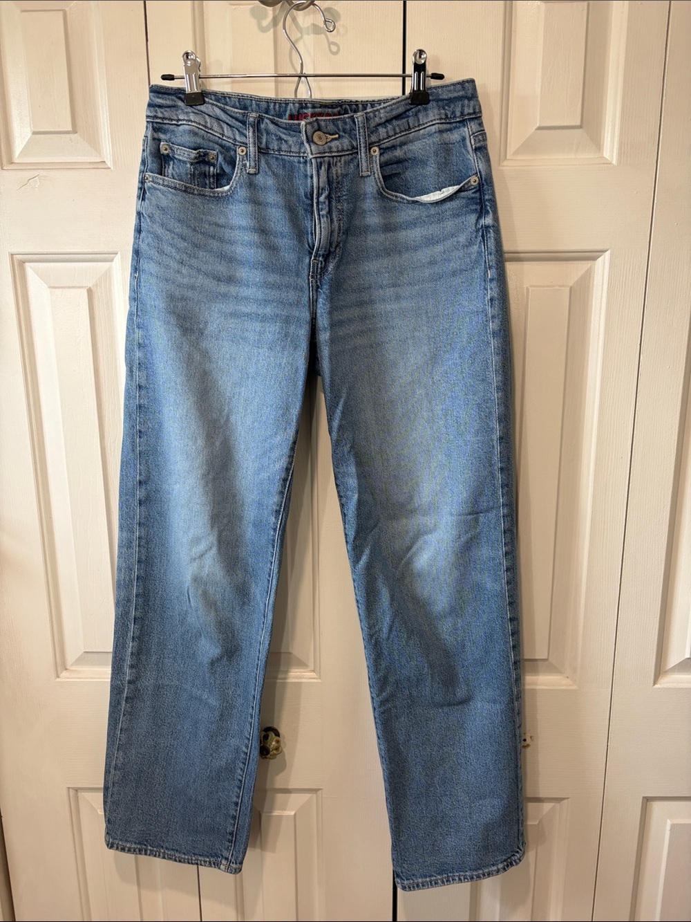 Lucky Brand Women's Light Blue Wide-Leg Jeans